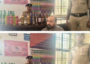 Raigarh News : “ऑपरेशन आघात” के तहत जानकी होटल में थाना साइबर और कोतवाली पुलिस की शराब रेड कार्रवाई, होटल मैनेजर गिरफ्तार