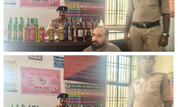 Raigarh News : “ऑपरेशन आघात” के तहत जानकी होटल में थाना साइबर और कोतवाली पुलिस की शराब रेड कार्रवाई, होटल मैनेजर गिरफ्तार
