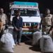 Chhattisgarh news: छत्तीसगढ़ में 65 लाख का गांजा जब्त, सब्जी कैरेट के पीछे छिपाकर हो रही थी तस्करी