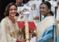 Padma Shri Awards: रोहित शर्मा और हरमनप्रीत कौर को किया गया पद्म श्री से सम्मानित, खेल जगत के इन दिग्गजों का रहा जलवा