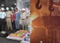 दुर्ग पुलिस की बड़ी कार्रवाई, चर्चित समोदा कांड में जब्त 7.88 करोड़ की अफीम भिलाई स्टील प्लांट में की गई नष्ट