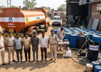 रायपुर में अवैध डीजल-पेट्रोल के काले कारोबार का भंडाफोड़, 14 हजार लीटर से ज्यादा ईंधन जब्त, 4 आरोपी गिरफ्तार