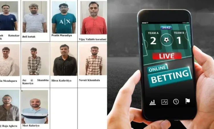SMC Cyber Fraud Ahmedabad: ऑनलाइन सट्टेबाजी नेटवर्क का भंडाफोड़, ₹324 करोड़ का सट्टा मामले में 10 आरोपी गिरफ्तार.. दुबई से चल रहा था पूरा खेल
