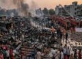 Delhi news: झुगी बस्ती में लगी भीषण आग, 30 झोपड़ियां जलकर राख; 24 दमकल गाड़ियां मौके पर मौजूद