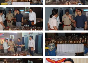Raigarh news: ऑपरेशन आघात” की एक और बड़ी कार्रवाई, रायगढ़ में नकली शराब के संगठित नेटवर्क का भंडाफोड़