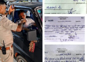 Raigarh News : सड़क सुरक्षा अभियान के तहत यातायात पुलिस की बड़ी कार्रवाई, ओडिशा हाईवे पर ब्रीथ एनालाइजर जांच में शराब पीकर वाहन चलाते मिले 5 भारी वाहन चालक