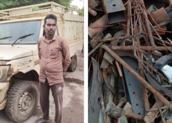 Raigarh News : “ऑपरेशन प्रहार” के तहत थाना पूंजीपथरा और साइबर पुलिस की बड़ी कार्रवाई, 2.85 टन संदिग्ध कबाड़ सहित पिकअप वाहन जब्त