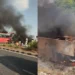 Accident news: भीषण सड़क हादशा; दो सरकारी बसों के बीच जोरदार टक्कर से 8 यात्रियों की जिंदा जलकर मौत