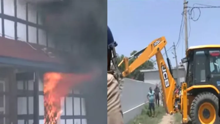 देहरादून में हिंदू युवक की हत्या पर बवाल, गुस्साए लोगों ने आरोपी के घर में लगाई आग; प्रशासन ने भी चलाया बुलडोजर