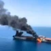 Oman coast: ओमान तट के पास टैंकर पर मिसाइल हमला, 24 भारतीय फंसे होने की आशंका