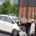 CG news: छत्तीसगढ़ बीजेपी प्रदेश अध्यक्ष किरण देव का एक्सीडेंट, हाईवे पर ट्रक से टकराई इनाेवा कार