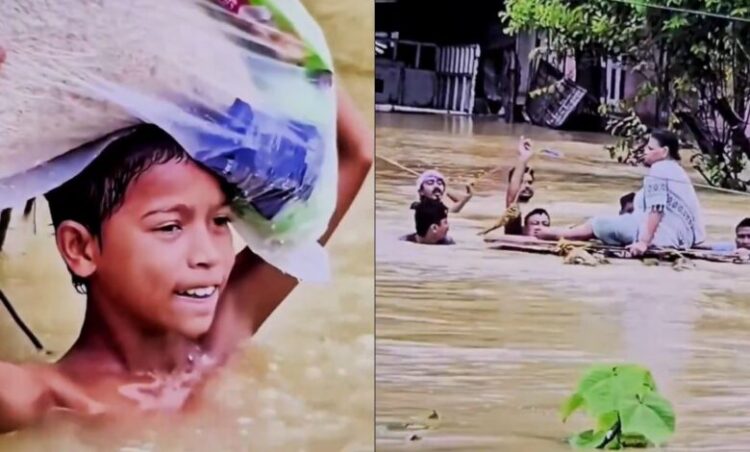 Assam news: असम में बाढ़ का कहर: 810 गांव पानी में डूबे, मौतों का आंकड़ा 66 तक पहुंचा