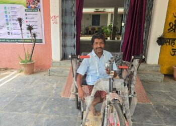 *24 घंटे में मिली ट्राइसाइकिल, मुख्यमंत्री विष्णुदेव साय की संवेदनशील पहल से दिव्यांग गणेश राम यादव के जीवन को मिली नई रफ्तार*
