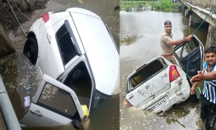 Rajgarh Car Accident: बड़ा हादसा: अनियंत्रित होकर तालाब में गिरी कार, 5 लोगों की दर्दनाक मौत