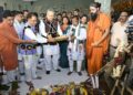 हरेली तिहार पर मुख्यमंत्री निवास में साकार हुई छत्तीसगढ़ की लोक संस्कृति, कृषि परंपरा और ग्रामीण जीवन की जीवंत झांकी