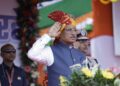 घुड़सवारों के साहस, महिला बैग पाईपर बैंड की लय और श्वान दल के रोमांचक प्रदर्शन से सजा स्वतंत्रता दिवस समारोह