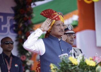 घुड़सवारों के साहस, महिला बैग पाईपर बैंड की लय और श्वान दल के रोमांचक प्रदर्शन से सजा स्वतंत्रता दिवस समारोह