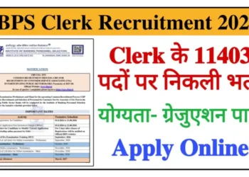 IBPS Clerk Recruitment 2026: आईबीपीएस में क्लर्क के पदों पर आवेदन आज से शुरू, यहां चेक करें पात्रता और उम्र सहित अन्य डिटेल्स