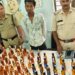 Raigarh News : ऑपरेशन आघात : घरघोड़ा पुलिस की बड़ी कार्रवाई, 69 पाव अंग्रेजी शराब के साथ तस्कर गिरफ्तार