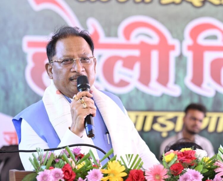 किसानों की समृद्धि से ही समृद्ध होगा छत्तीसगढ़ : मुख्यमंत्री श्री विष्णु देव साय*