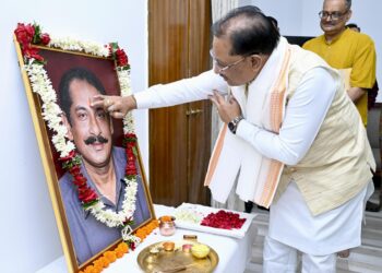 *राष्ट्र, समाज और सनातन संस्कृति के प्रति श्री दिलीप सिंह जूदेव जी का समर्पण सदैव स्मरणीय रहेगा : मुख्यमंत्री श्री विष्णु देव साय*