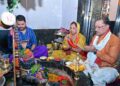 मुख्यमंत्री श्री विष्णुदेव साय ने सावन सोमवार और नागपंचमी पर श्री फलेश्वरनाथ महादेव की पूजा-अर्चना की*