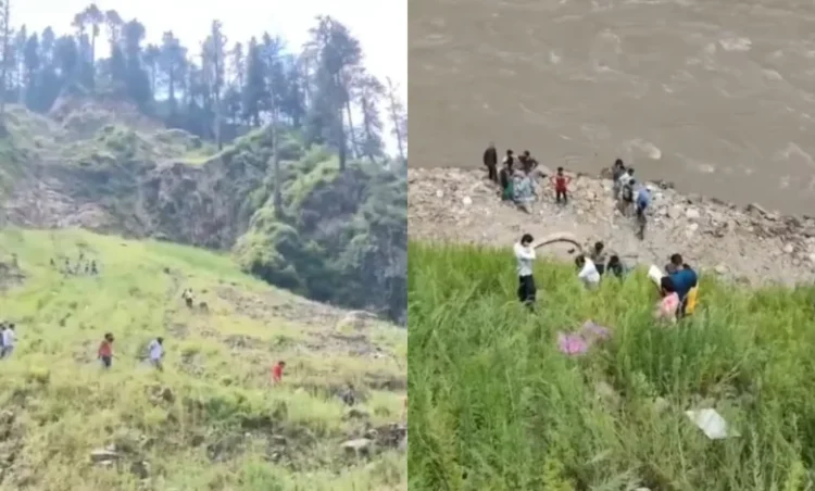 Road Accident: सड़क से फिसलकर 200 फीट नीचे नदी में गिरी गाड़ी; 5 लोगों की दर्दनाक मौत