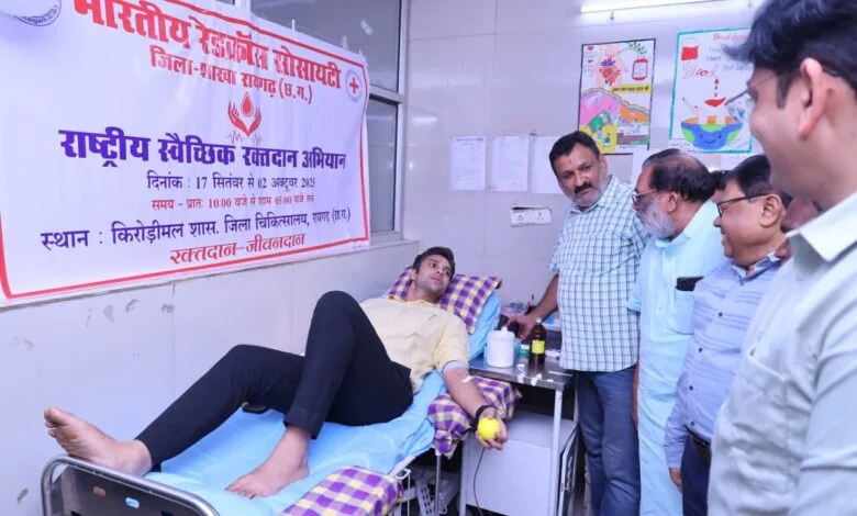 Raigarh Local News: जिला चिकित्सालय रायगढ़ में हुआ रक्तदान शिविर, 53 यूनिट रक्त संग्रहित